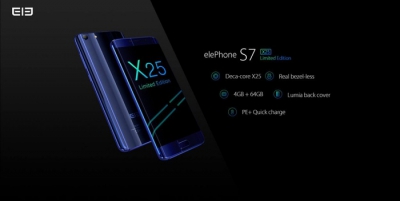 Android-смартфон Elephone S7 Limited Edition на Helio X25 поступил в продажу ограниченным тиражом